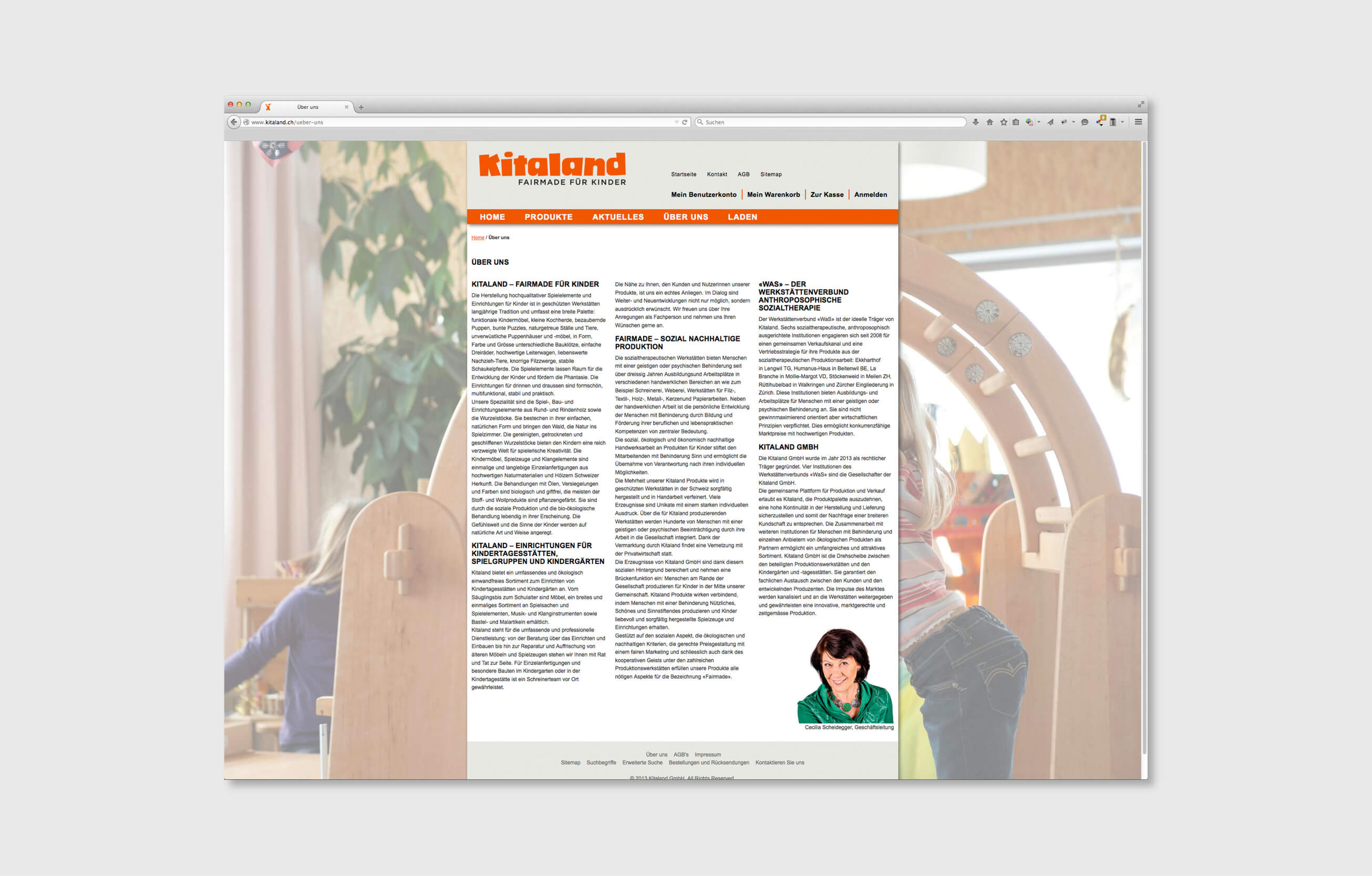 Kitaland Webdesign by consign | Agentur für Branding und Kommunikation