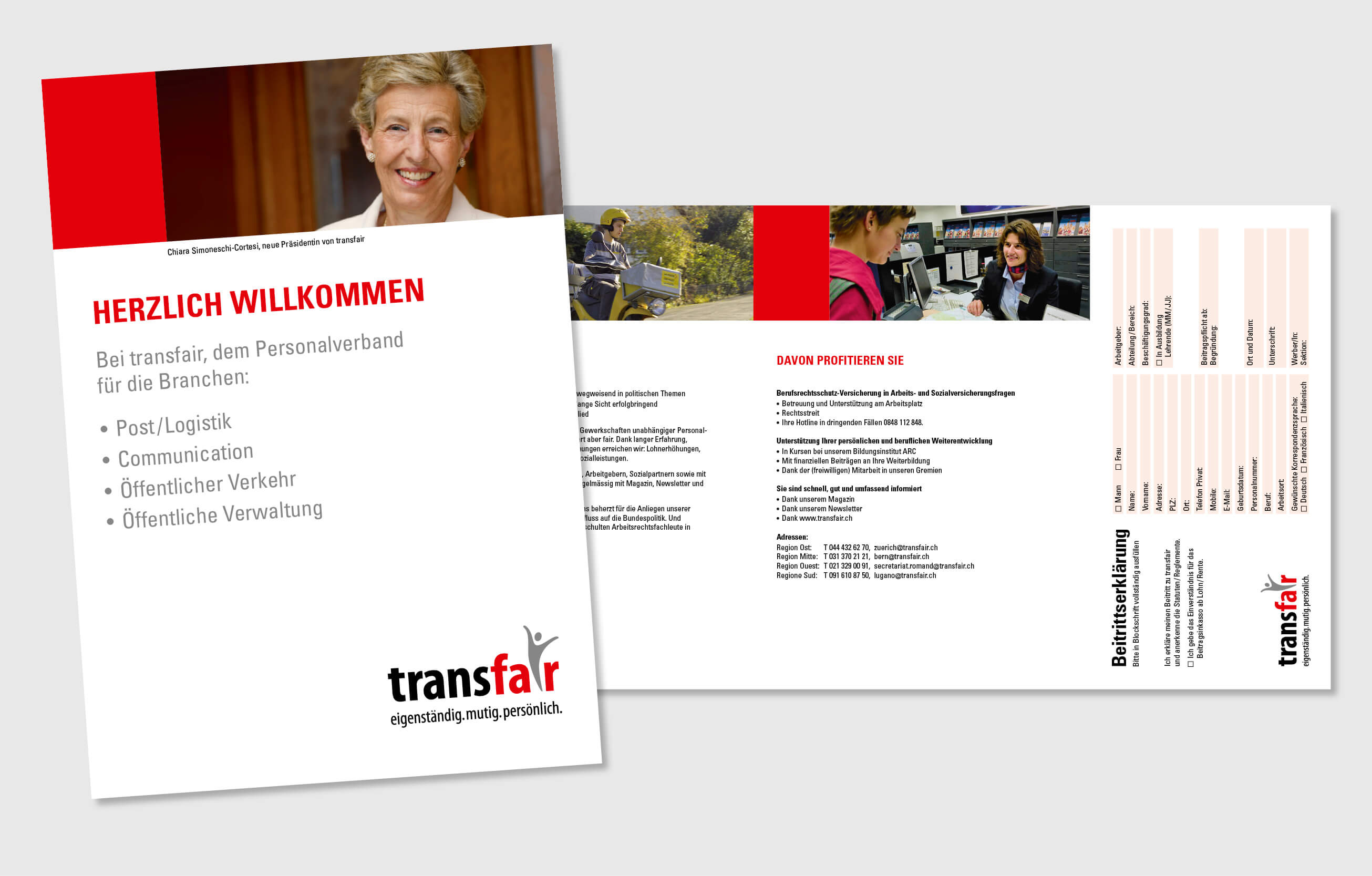 transfair design imagebroschüre