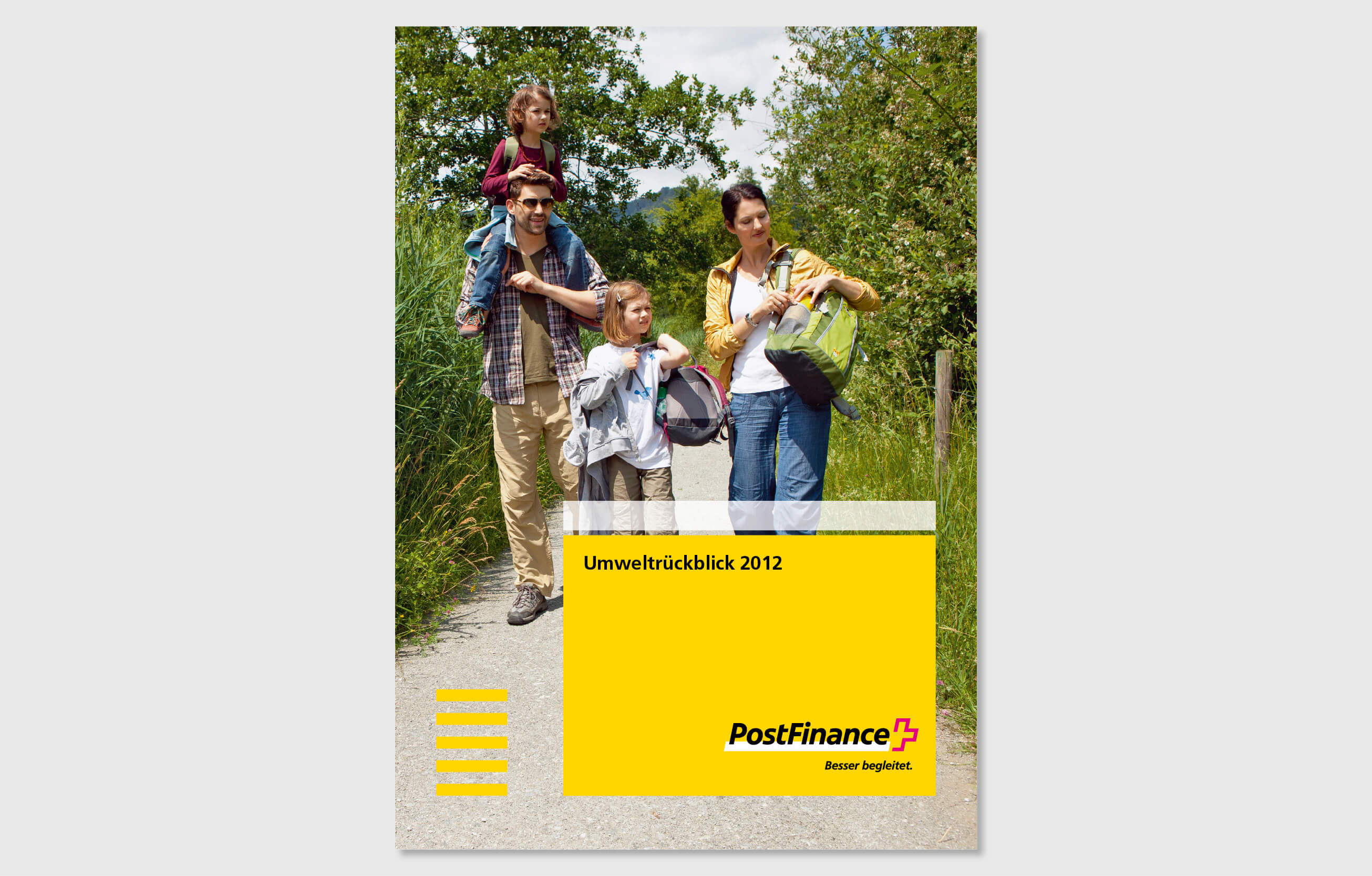 consign entwickelt Karten und Broschüren für die PostFinance AG