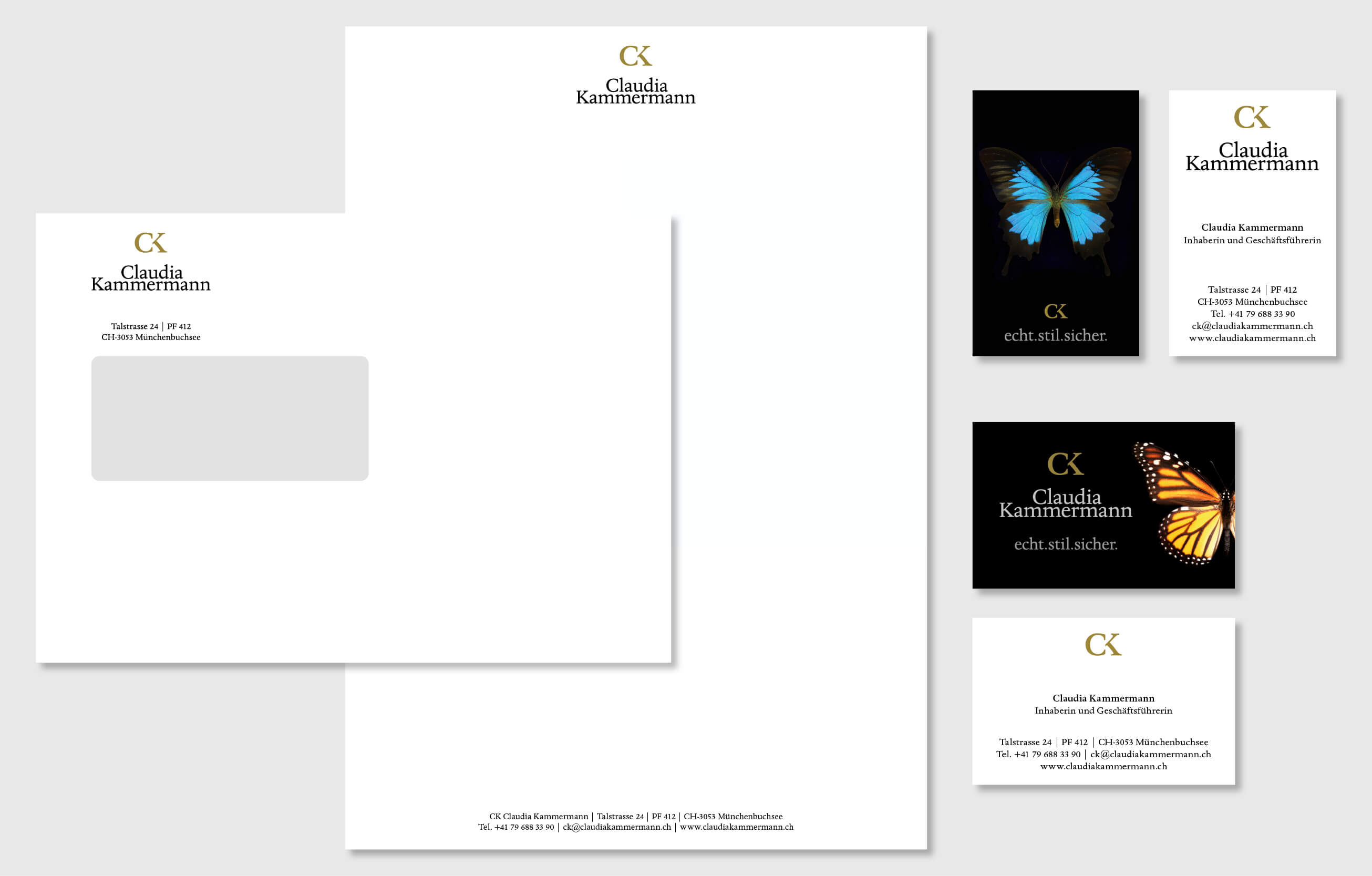 ck design briefschaften by consign | Agentur für Branding und Kommunikation