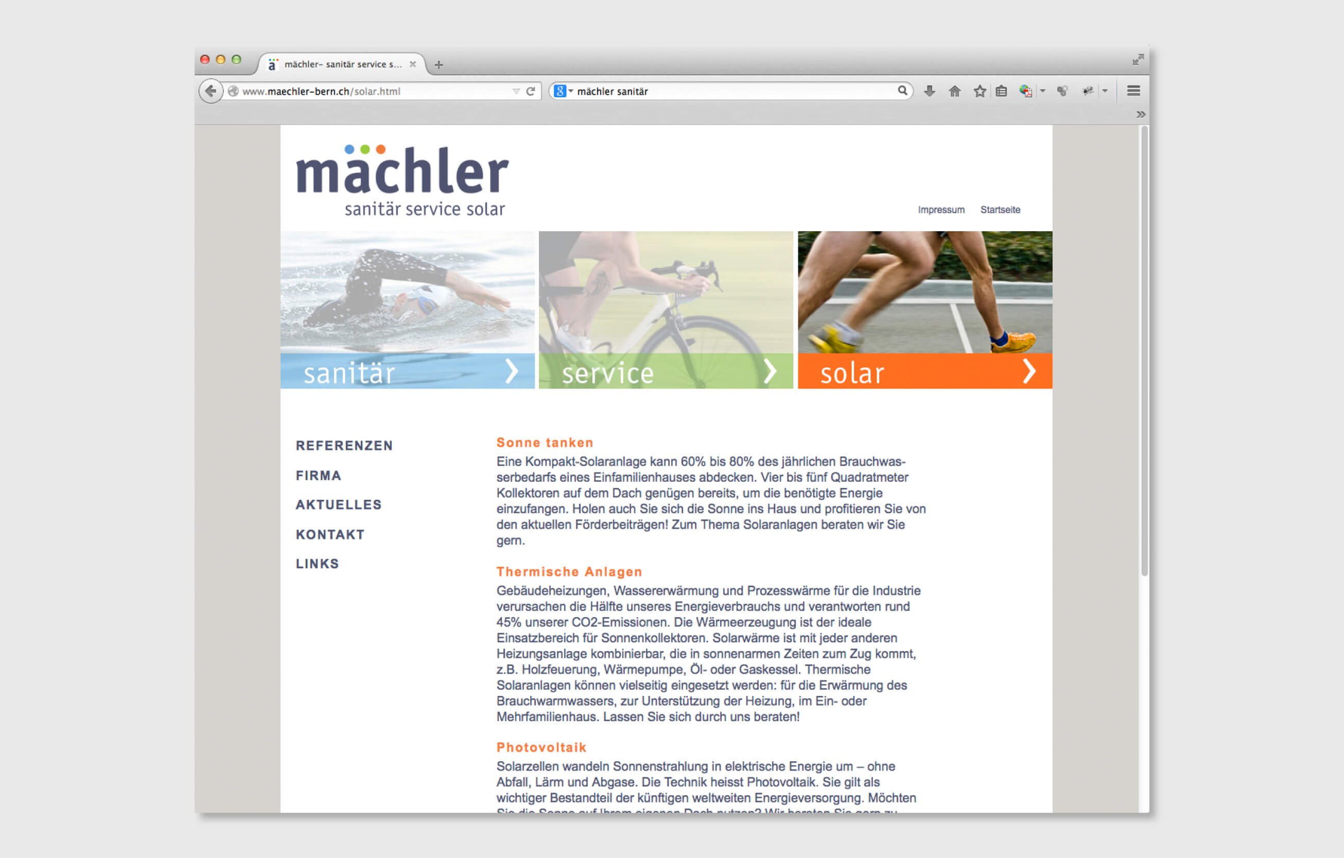 mächler sanitär design by consign | Agentur für Branding und Kommunikation