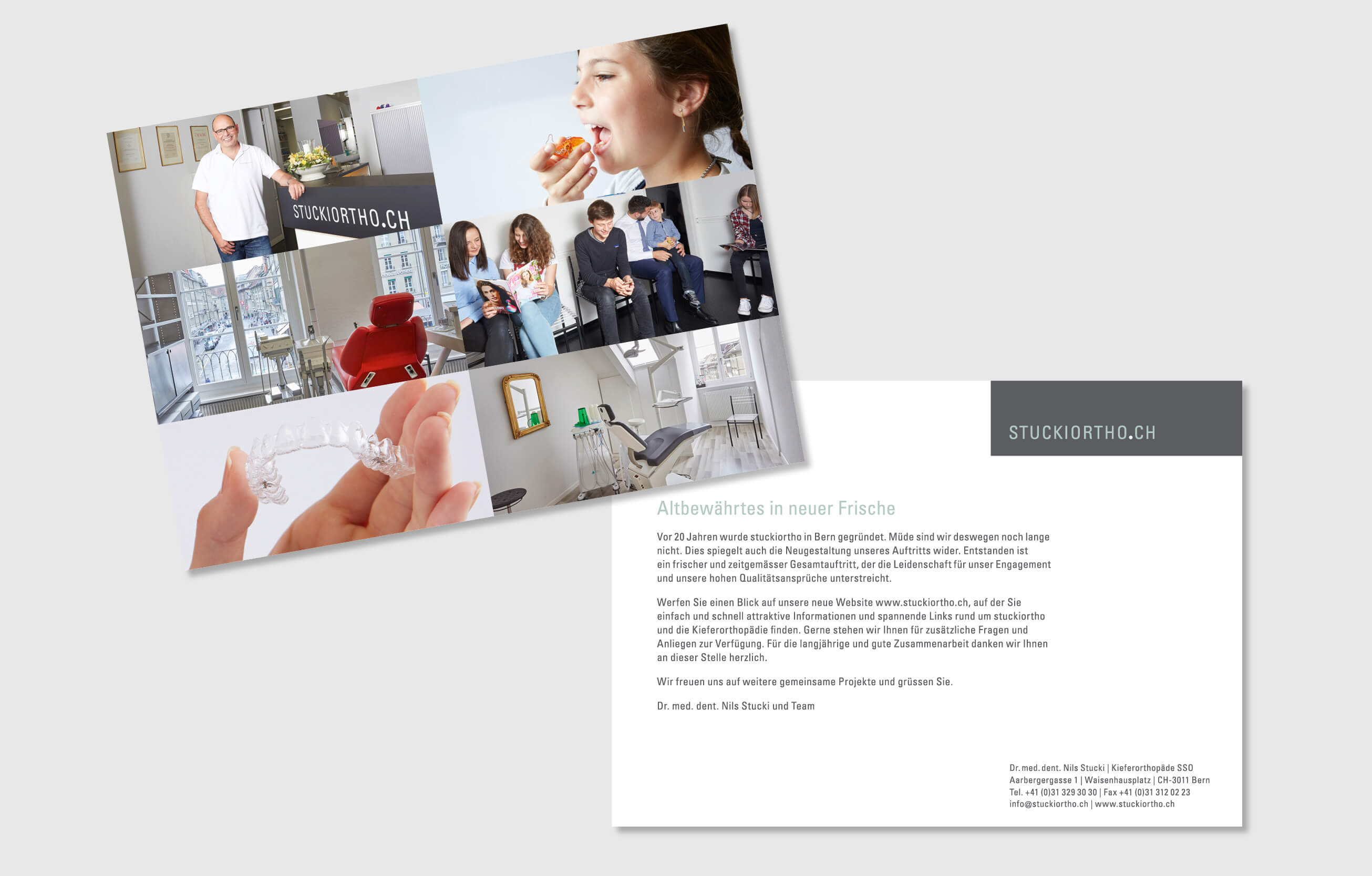 Stuckiortho Corporate Identity by consign | Agentur für Branding und Kommunikation