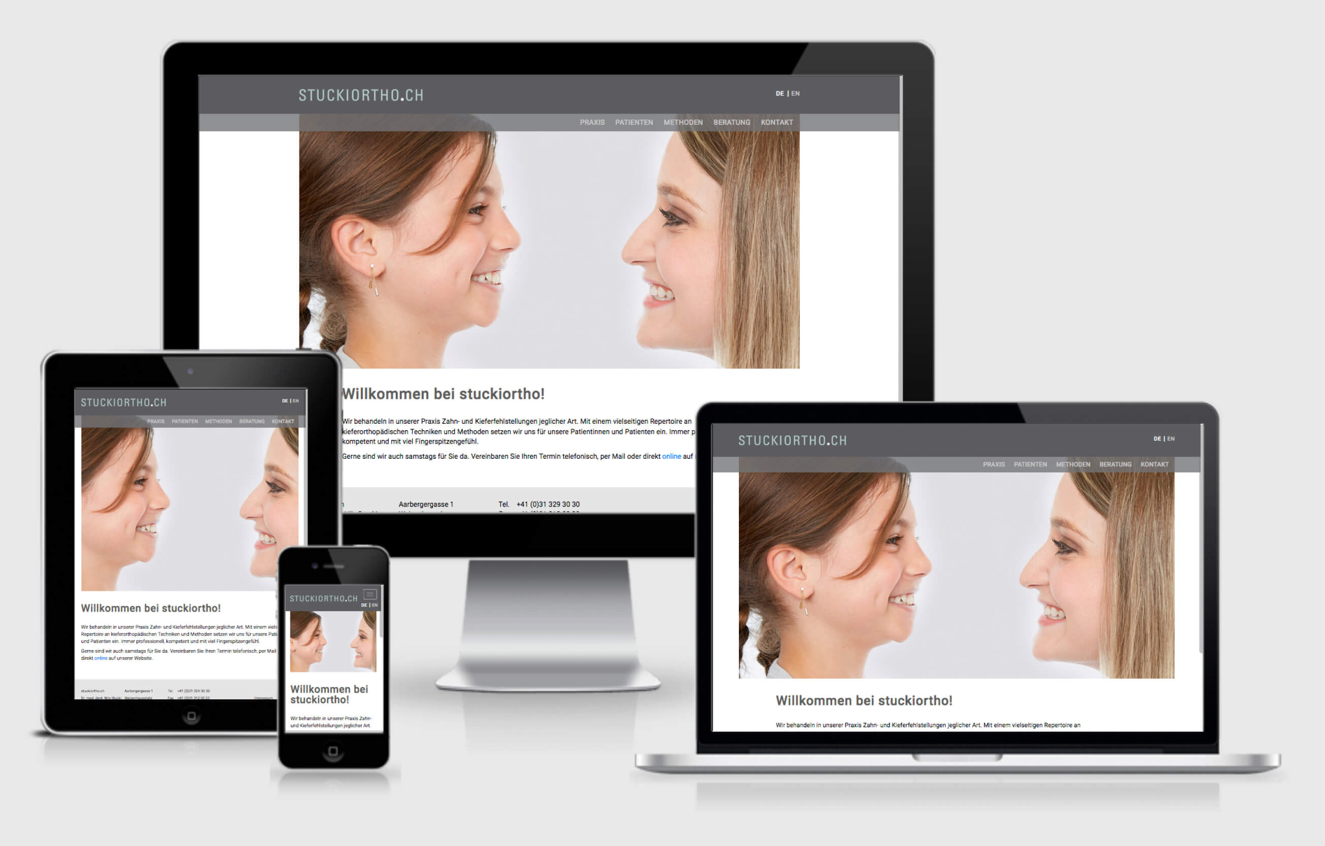 webdesign stuckiortho.ch by consign | Agentur für Branding und Kommunikation