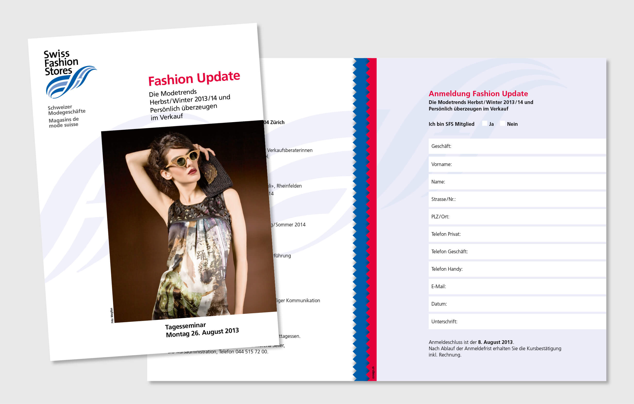 Corporate Design Swiss Fashion Store by consign | Agentur für Branding und Kommunikation