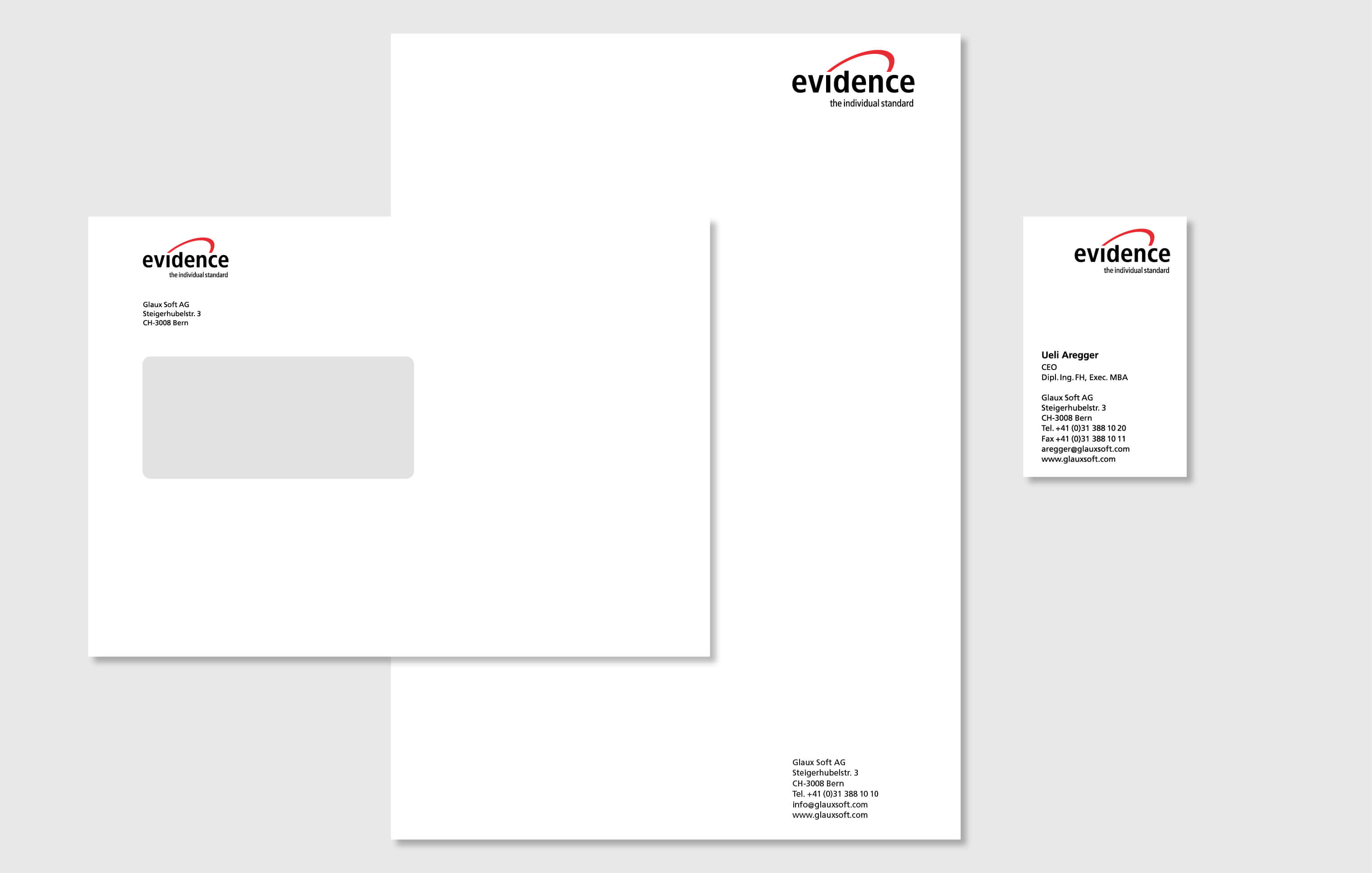 Evidence Design by consign | Agentur für Branding und Kommunikation