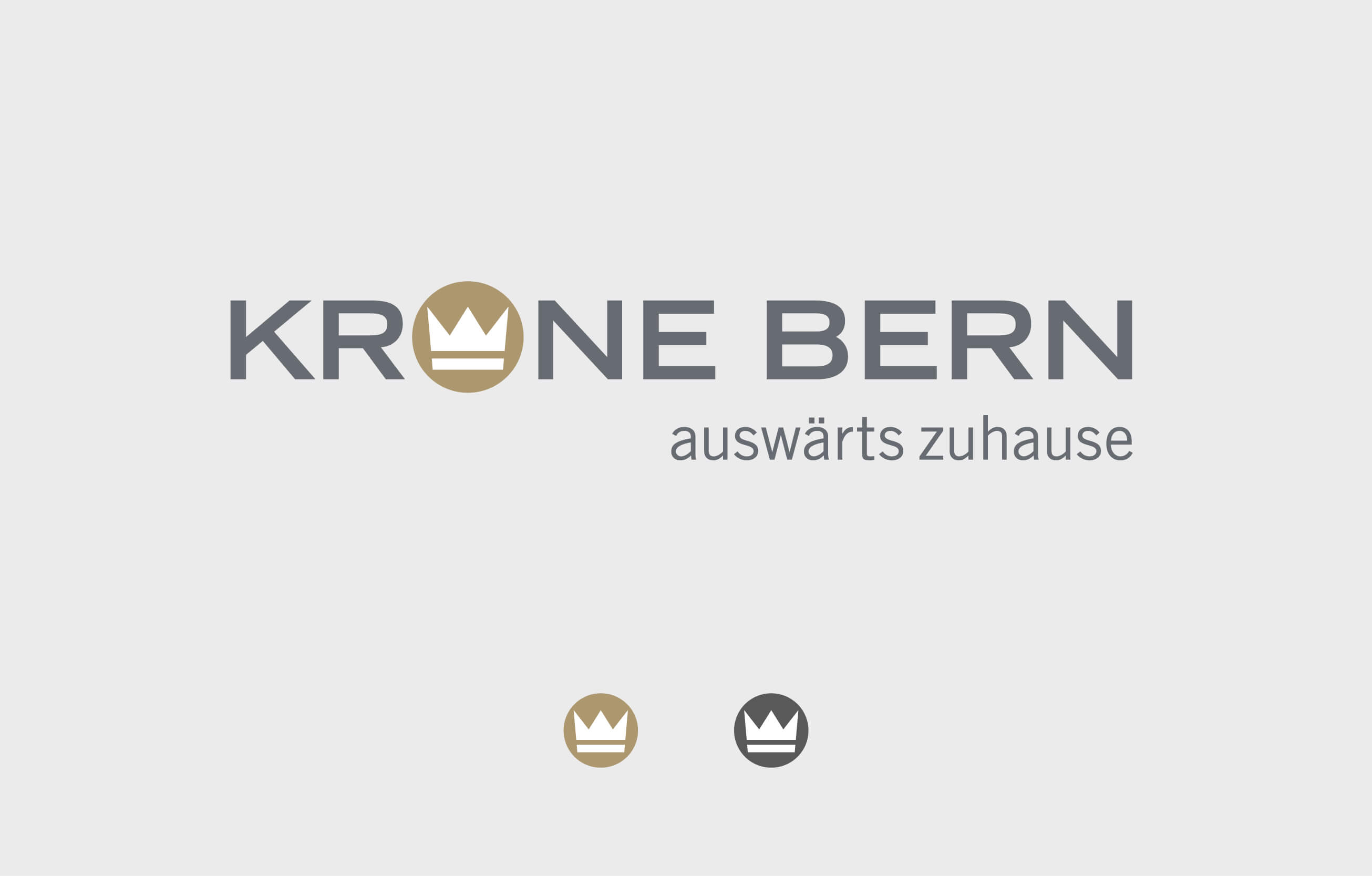 Logodesign Restaurant Krone Bern by consign | Agentur für Branding und Kommunikation