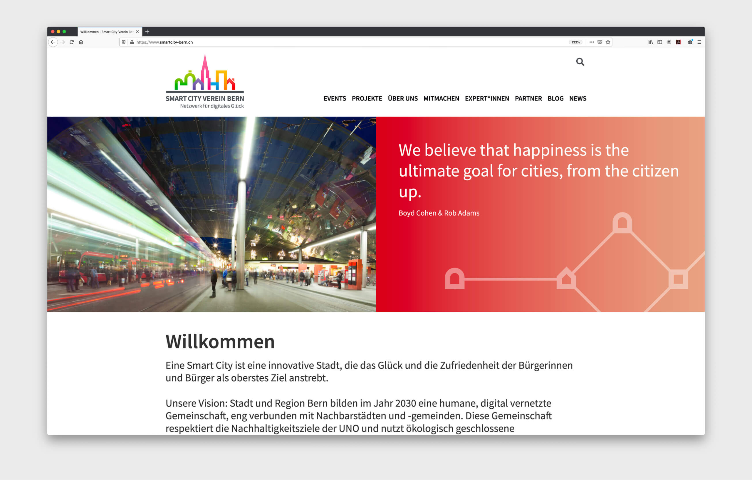 Smart City Verein Bern Startseite