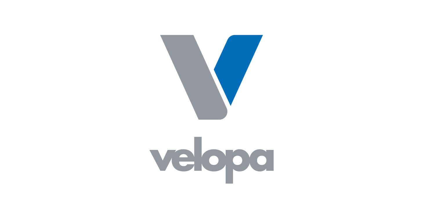 Logo Velopa als Referenz für die Agentur consign für Businesss Development, Identity, Branding und Inbound Marketing